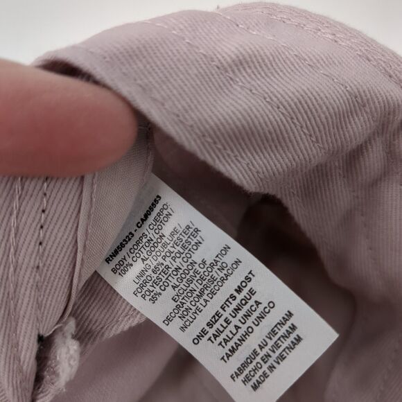 Nike Swoosh Slideback Hat Pink One Size Embroidered Solid Heritage86 - Picture 9 of 9